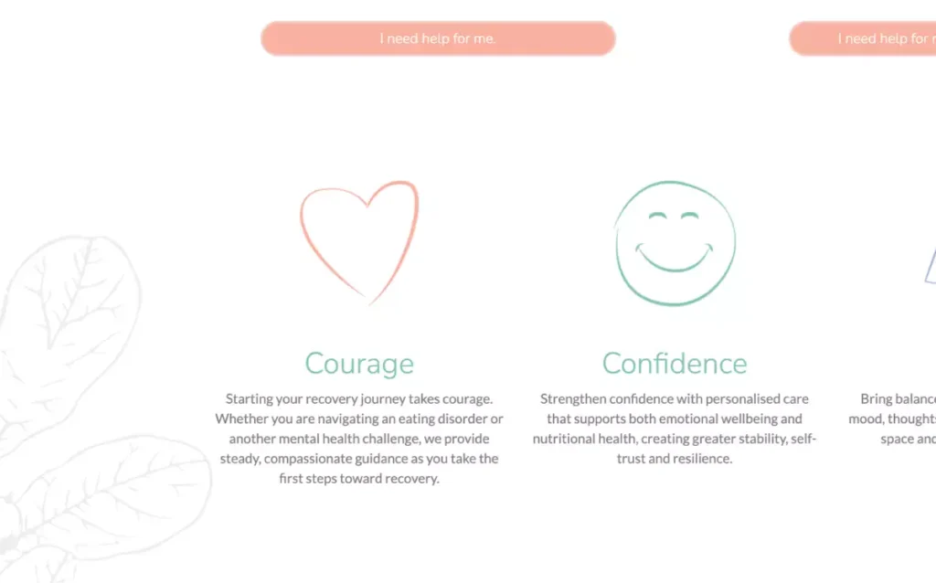 Wordpress development Subpage Myrtle Oak Clinic